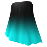 Cape Black Cian Blue Fade Halloween Dragon Vampire