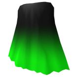 Cape Black Green Fade Halloween Dragon Vampire
