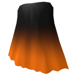 Cape Black Orange Fade Halloween Dragon Vampire