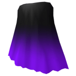 Cape Black Purple Fade Halloween Dragon Vampire