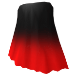 Cape Black Red Fade Halloween Dragon Vampire