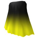 Cape Black Yellow Fade Halloween Dragon Vampire