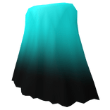 Cape Cian Blue Black Fade Halloween Dragon Vampire