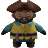 Captain Clark Plushie Shoulder Backrooms