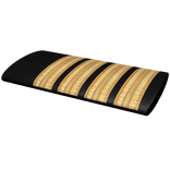 Captain Pilot Stripes Gold [Left]