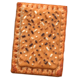caramel sprinkle pastry