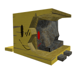 CardBoard Broken Robot Head