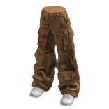 Cardboard Pants w/Sneakers (Light Brown)