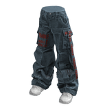 Cardboard Pants w/Sneakers (Lightblue)