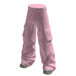 Cargo Pants Pink Urban Baggy Cargos Canvas Y2K
