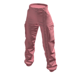 Cargo Pants with Strap - Pink