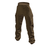 Cargo Pants with Strap - Tan