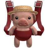 Carry a Baby Farm Piggy Cute Front Pouch - Red