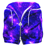 Cartoony Base Galaxy Sleeveless Hoodie🌌