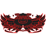 Cartoony Black & Red Hood Chains Wings Aura Combo