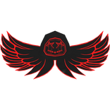 Cartoony Black & Red Hood Chains Wings Aura Combo