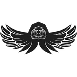 Cartoony Black&White Hood Chains Wings Aura Combo