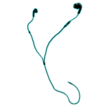 Cartoony Blue Earbuds