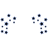 Cartoony Blue Star Aura