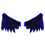 Cartoony Blue Wings