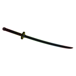 Cartoony Cool Katana Rainbow