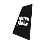 Cartoony Foltyn Family Cape WHITE BLACK