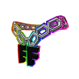 Cartoony Foltyn Family Chain Rainbow