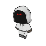 Cartoony Foltyn Shoulder Buddy WHITE