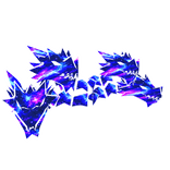 Cartoony Galaxy Dragon Heads