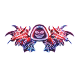 Cartoony Galaxy Hood Dragon Wings Aura Combo