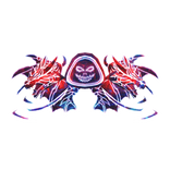 Cartoony Galaxy Hood Dragon Wings Aura Combo