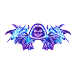 Cartoony Galaxy Hood Dragon Wings Aura Combo