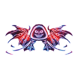 Cartoony Galaxy Hood Dragon Wings Aura Combo