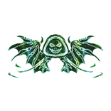 Cartoony Galaxy Hood Dragon Wings Aura Combo