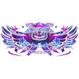 Cartoony Galaxy Hood Star Chains Wings Aura Combo
