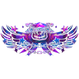 Cartoony Galaxy Hood Star Chains Wings Aura Combo