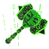 Cartoony Hacker Hammer