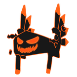Cartoony Halloween Valkyrie