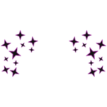 Cartoony Purple Diamond Aura
