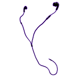 Cartoony Purple Earbuds