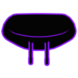 Cartoony Purple Hoodie