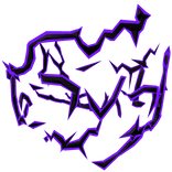 Cartoony Purple Thunder Aura