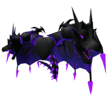 Cartoony Purple Void Dragon