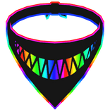 Cartoony Rainbow Bandana