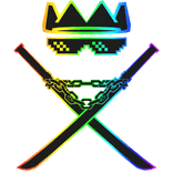 Cartoony Rainbow Chain Shades Swordpack Combo