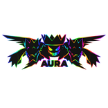 Cartoony Rainbow Crown Neck Fur Dragon Wings Combo