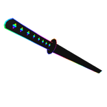 Cartoony Rainbow Katana