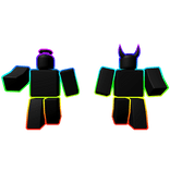 Cartoony Rainbow Minions: Front