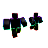 Cartoony Rainbow Followers: Front