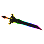Cartoony Rainbow Waist Sword
